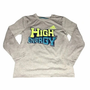 Adidas Boys High Energy Long Sleeve Tee